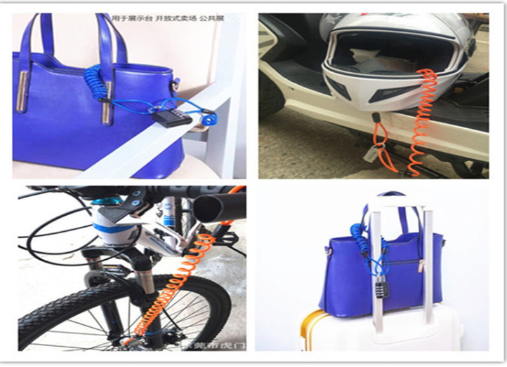 頭盔鎖，密碼鎖 (1)