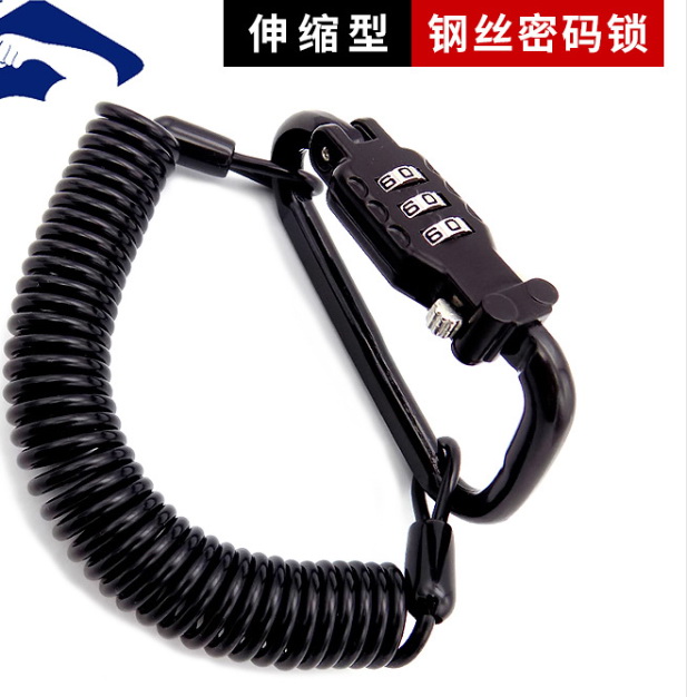 頭盔鎖，密碼鎖 (3)